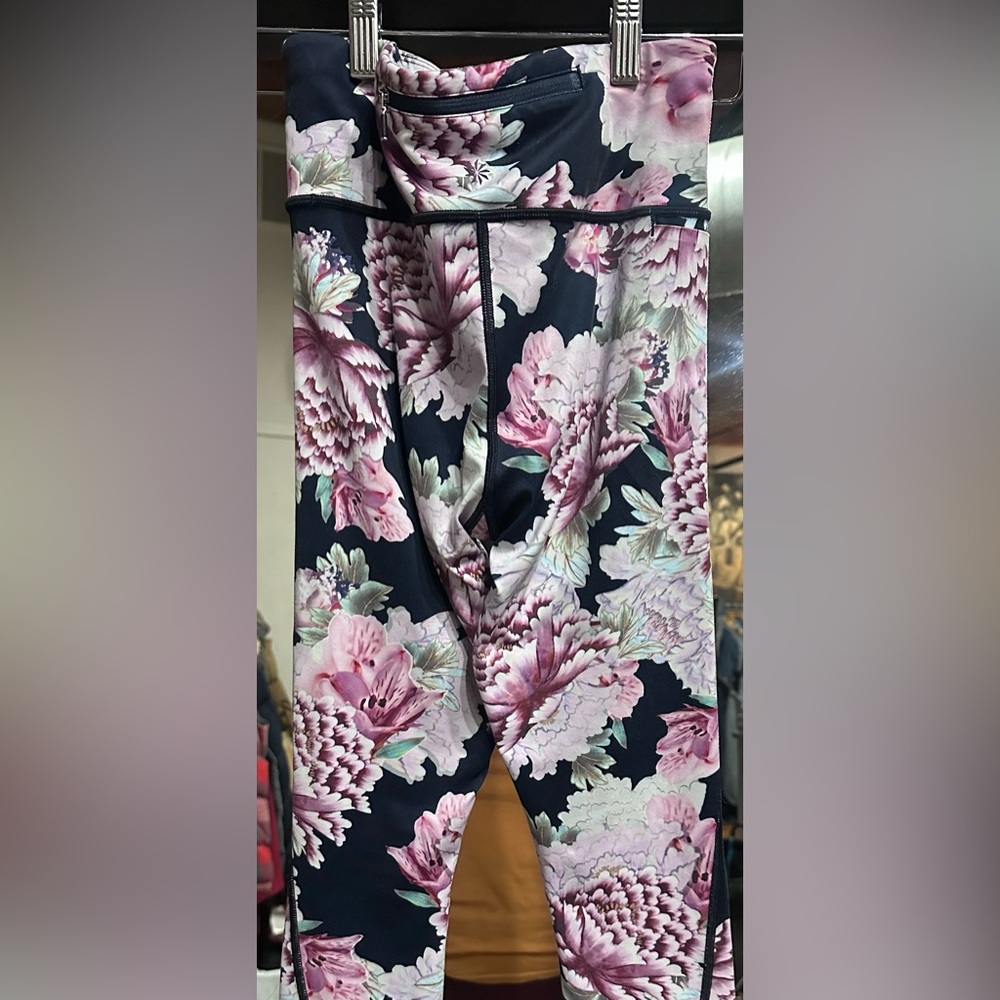 Athleta Floral Leggings